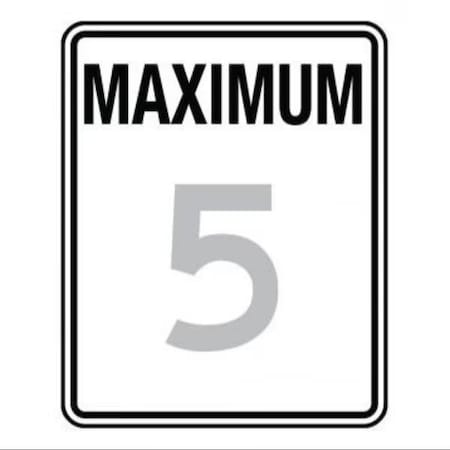 Accuform SPEED LIMIT SIGN MAXIMUM 30 in X FRR20470RA FRR20470RA